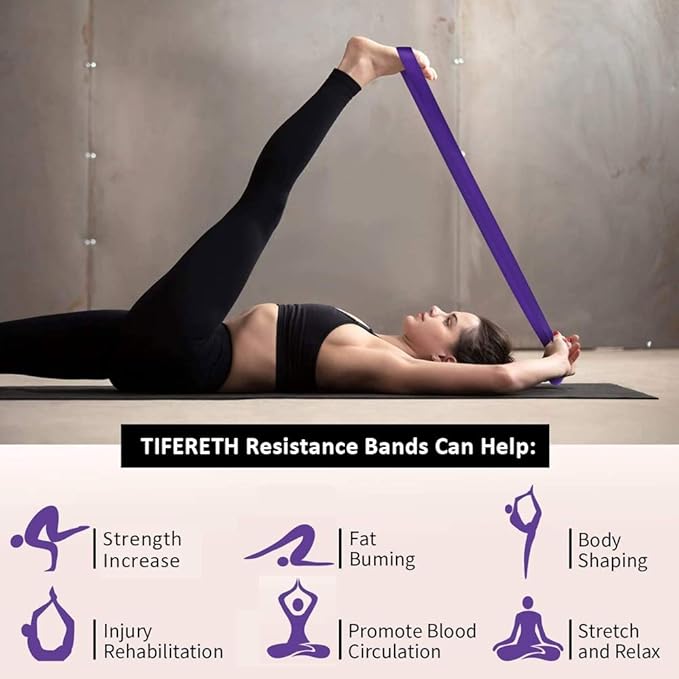 Pull-Up Bands - Resistance Bands for Women's Workout - Perfect for Gym & Home