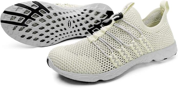 DLGJPA Men's Lightweight Quick Drying Aqua Water Shoes Athletic Sport Walking Shoes