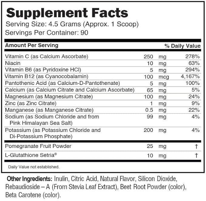 JUNP Electrolytes Powder No Sugar No Carbs – Sweet Tangy Citrus Orange Drink Mix - Potassium & Salt Electrolyte Hydration Powder Zero Calorie Sugar Free Electrolyte Powder, Keto Friendly, 180 Servings