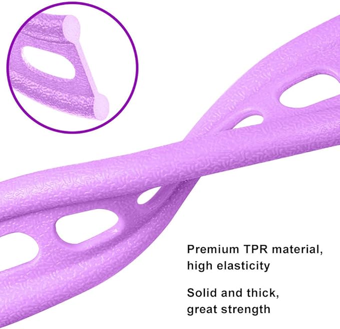 Yoga Pedal Resistance Band Elastic Pull Rope Fitness Sit-up Exercise Equipment at Home Gym Arm Abs Workout Equipment Leg Stretching Equipment