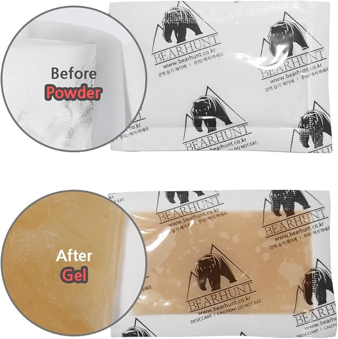 BEARHUNT Moisture Absorber Deodorant - Shoes, Closet, Tent etc. (1.06oz X 24pcs)