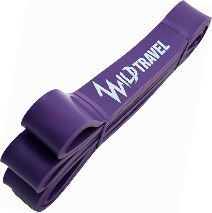 Wild Travel Chile- 4-Pack Resistance Bands Kit – Pull-Up Assist Bands for Crossfit, Gym, and Home Workouts