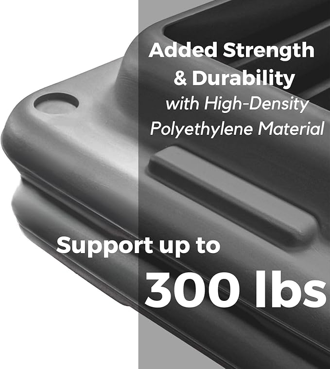 Yes4All 16"x16" Extra Adjustable Risers for Aerobic Exercise Workout Step Platform (Pair) - Not Included Aerobic Step Platform