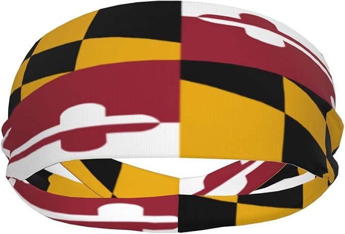 Sports Headband Moisture Wicking Sweatband for Men Women Running Cycling Yoga Fitness Workout