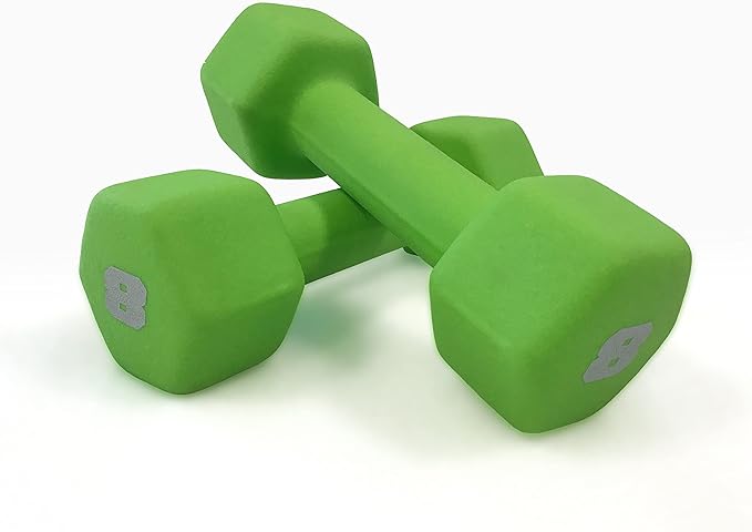CAP Barbell Neoprene Dumbbell Weights Pairs & Sets | Multiple Colors
