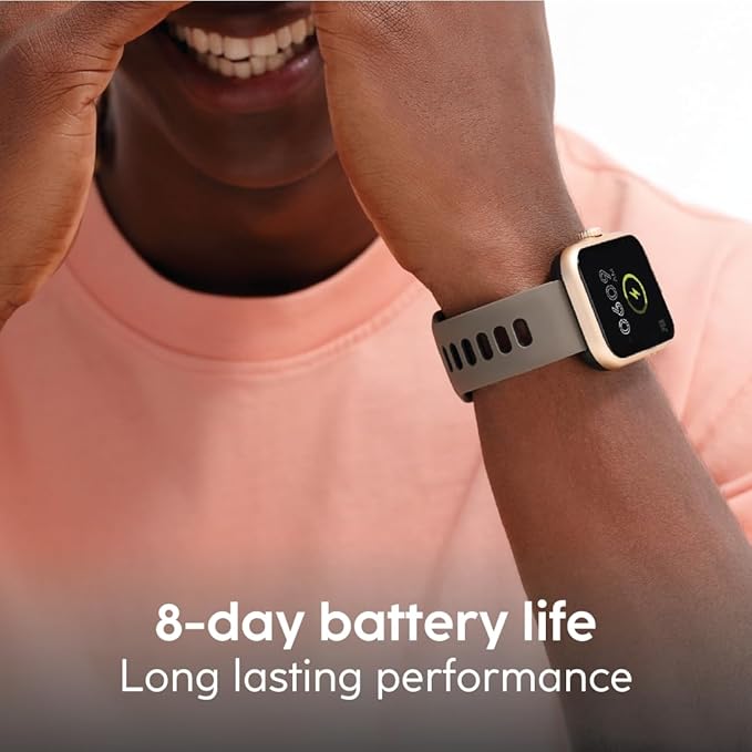 Cubitt Viva Pro Smartwatch/Fitness Tracker with 1.78" Touch AMOLED Screen, Bluetooth Calling, Built in GPS, 60+ Sports, Blood Oxygen, Heart Rate, Stress and Sleep Monitor, Waterproof, Step Counter