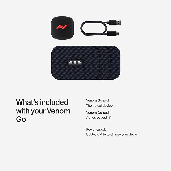 Hyperice Venom Go - Advanced Heat + Vibration Wearable (Venom Go) - FSA and HSA