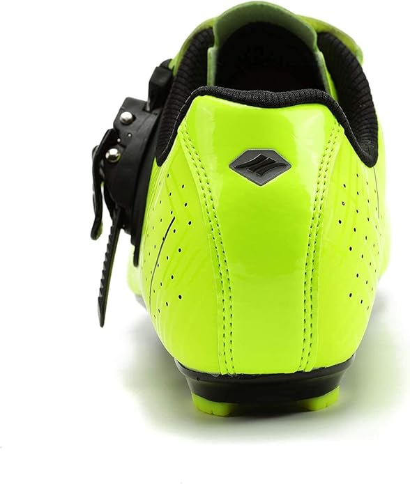 Santic Men's Cycling Shoes Road Cycling Riding Shoes Road Bike Shoes with Buckle- Roadway New