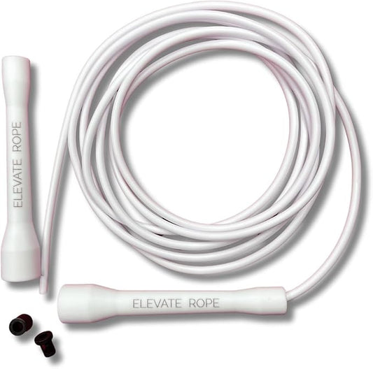 Professional Speed Rope - 3m Adjustable Skipping rope, 5mm PVC with Nylon Core for Cardio, Double Unders & Crossfit - Durable Jump Rope Used for Indoor/Outdoor Training.