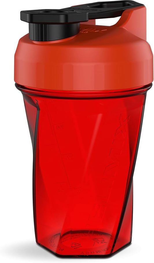 HELIMIX 1.5 Vortex Blender Shaker Bottle Holds upto 28oz | No Blending Ball or Whisk | USA Made | Portable Pre Workout Whey Protein Drink Shaker Cup | Mixes Cocktails Smoothies Shakes | Top Rack Safe