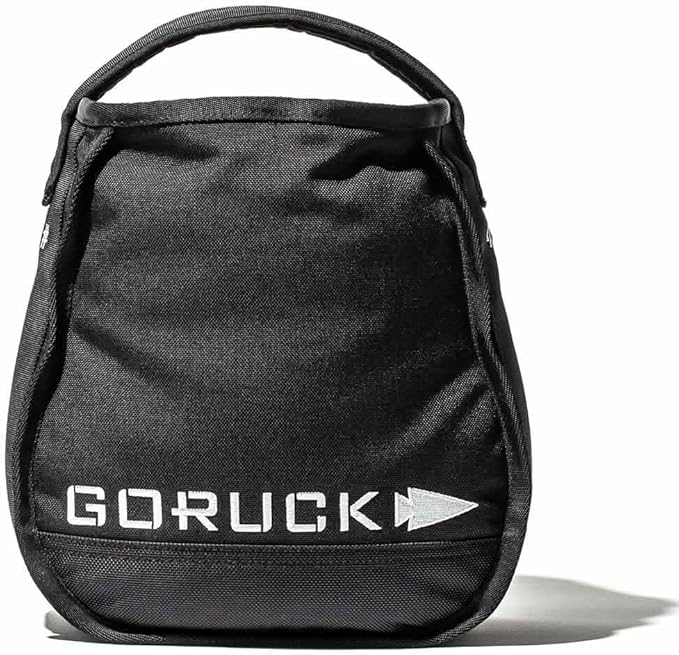 GORUCK Sand Kettlebells Weight for Fitness & Body Workout for Men & Women - for Weightlifting, Dumbbell & Yoga - for Home & Gym Training