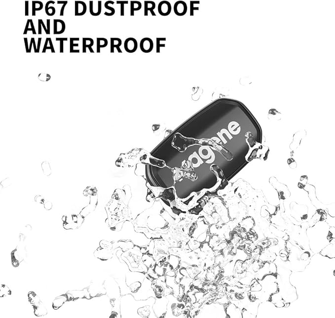 Magene H303 Heart Rate Monitor, Heart Rate Sensor Chest Strap, Protocol ANT+/Bluetooth, Compatible with iOS/Android APPs