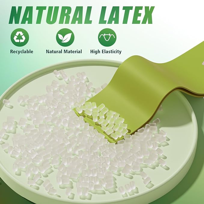 WHATAFIT Resistance Bands, Exercise Bands,Resistance Bands for Working Out, Work Out Bands with Handles for Men and Women Fitness, Strength Training Home Gym Equipment