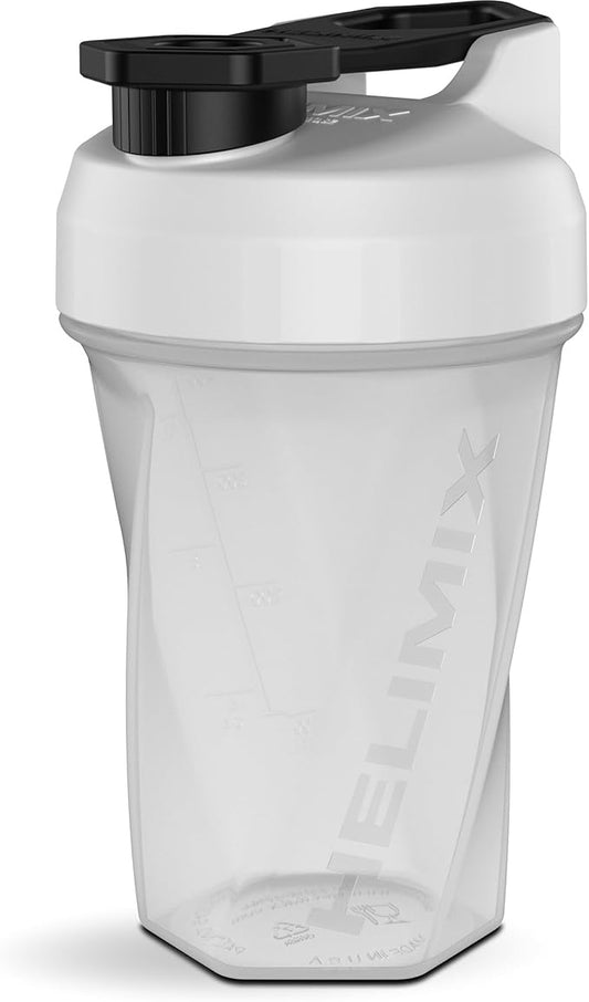HELIMIX 1.5 Vortex Blender Shaker Bottle Holds upto 28oz | No Blending Ball or Whisk | USA Made | Portable Pre Workout Whey Protein Drink Shaker Cup | Mixes Cocktails Smoothies Shakes | Top Rack Safe