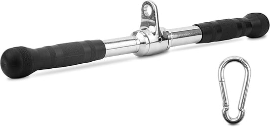 Yes4All Double D Row Handle Cable Attachment for Weight Workout, Cable Machine Accessories for Home Gym LAT Pull Down with Capacity Up to 880 LB