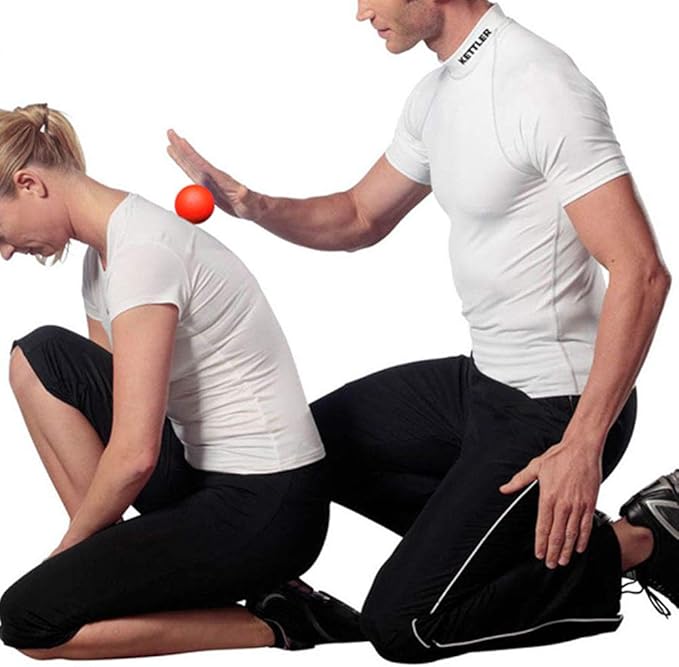 Yoga Massage Ball - Best Trigger Point Ball, Myofascial Release, Yoga Therapeutics, Yin Yoga, Prenatal Massage Ball, Best to Relieve Stress