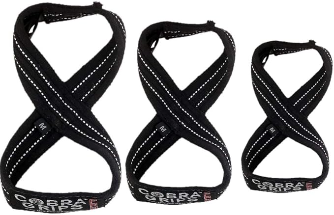 Deadlift Straps Figure 8 Loop Lifting Straps The #1 Choice for Power Lifters weightlifters workout Enthusiasts