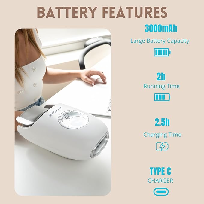 Hand Massager with Heat and Compression for Arthritis and Carpal Tunnel, Finger Numbness, Circulation, Pain Relief, from Wrist to Palm and Finger with Kneading Rollers, Fan Cooling Gifts for Women Men