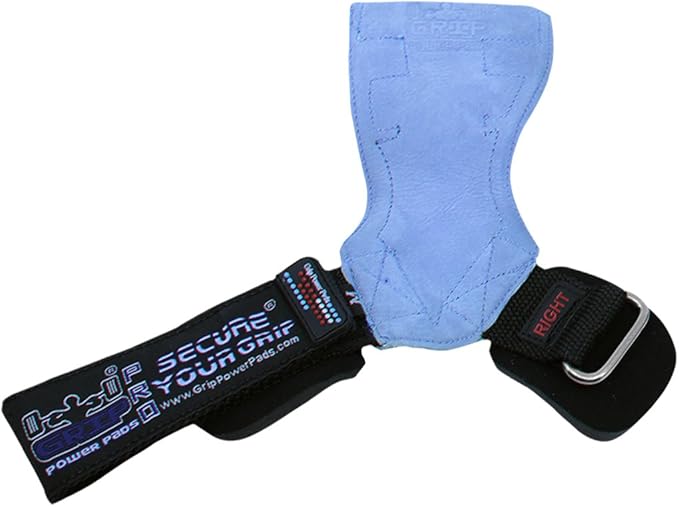 Lifting Grips PRO Weight Gloves Heavy Duty Barbell Gymnastics Straps Alternative to Power Hooks Deadlifts Adjustable Neoprene Padded Wrist Wrap