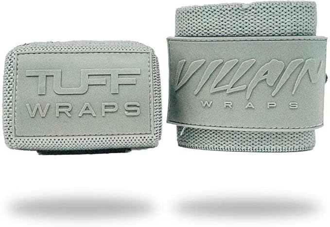 Villain Wrist Wraps for Weightlifting & Powerlifting – Adjustable Support Straps for Men and Women – Ideal for Strength Training, CrossFit, Bodybuilding – Durable Comfort to Eliminate Wrist Pain
