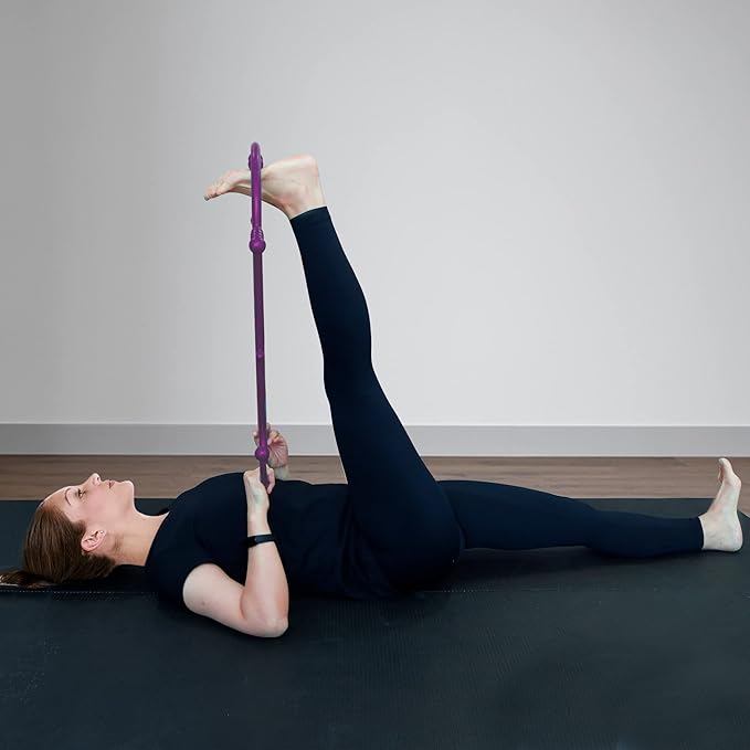 Massage Trigger Point Cane, Muscle Release Tool Self Massage Hook Cane, Handheld Back, Neck, Shoulder, Leg and Feet Massager Rod, Body Deep Tissue Gifts for Men & Women, Purple