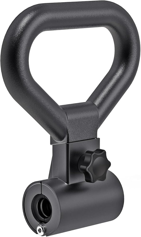 SELEWARE Versatile Steel Dumbbell to Kettlebell Converter Handle, Non-Slip Ergonomic Grip, Quick Installation Fits Most Dumbbells Up to 100lbs