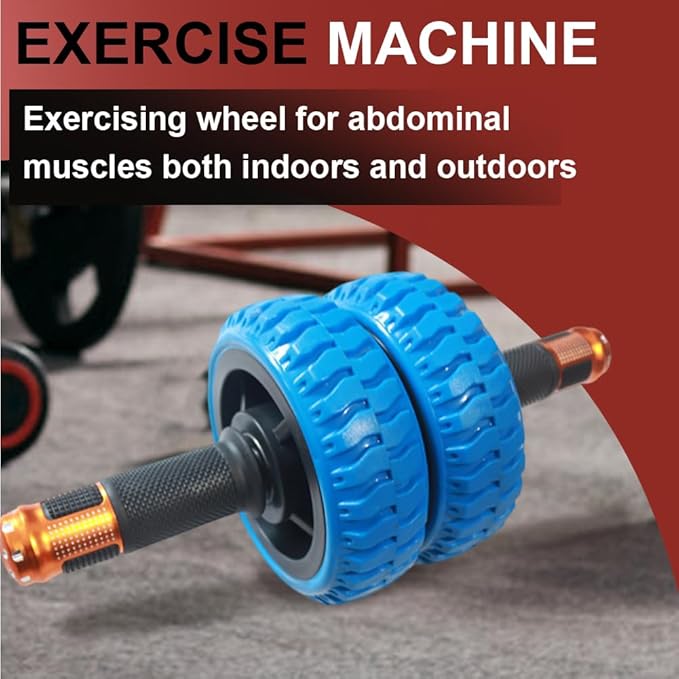 Ab Roller Wheel Ab Workout Equipment - Compact Exercise Wheel for Core Fitness