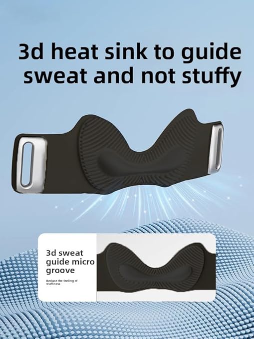 Patella Band for knee Pain Relief during exercise | Adjustable Patellar Tendon Support Strap for Running | Sports & Support | Tendonitis & Jumper's | Made with Silicone & Polyamide. (black)