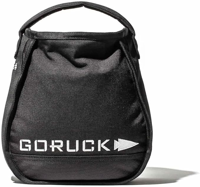 GORUCK Sand Kettlebells Weight for Fitness & Body Workout for Men & Women - for Weightlifting, Dumbbell & Yoga - for Home & Gym Training