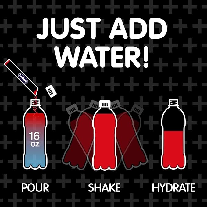 Pedialyte AdvancedCare Plus Electrolyte Powder, Has 33% More Electrolytes and PreActiv Prebiotics, Variety Pack: Berry Frost and Strawberry Freeze, 24 Powder Packets
