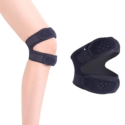 Patellar Tendon Support Strap, Knee Brace for Arthritis Pain and Support, Medical Patella Knee Brace for Knee Pain, Knee Brace for Meniscus Tear for Tendonitis Pain Relief Arthritis Men and Women