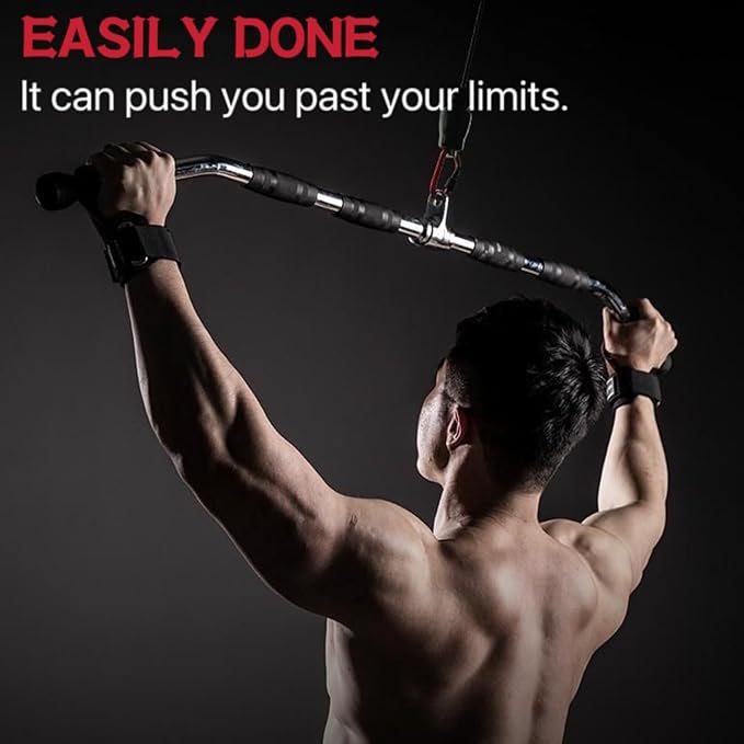 Adjustable Neoprene Padded Wrist straps for Weightlifting,Weight Lifting Straps Gym weight lifting wrist wraps,Gym Accessories for women for Men/Women(Pair)