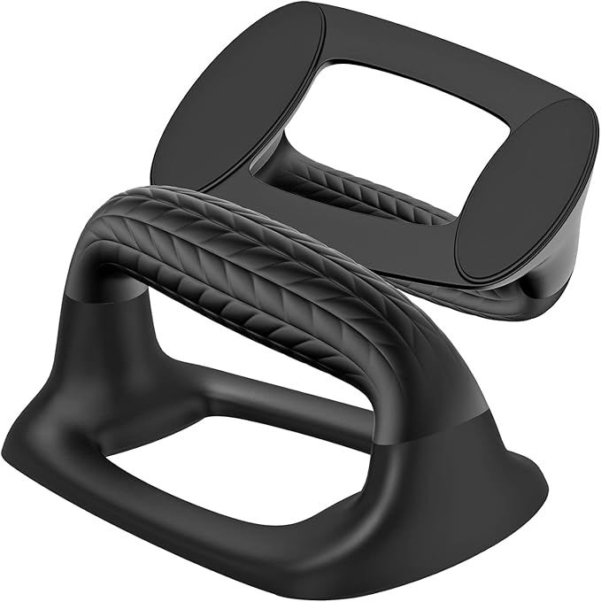 SELEWARE Push Up Bars Pushup Stands Handstand Bars, Soft Rubber Handle Provide Comfy Grip, Fit for Calisthenics, Fitness, Floor strength training, Stable and Sturdy Construction Support 500 lbs