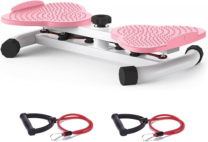 Waist Twister, Waist Twisting Machine, Waist Twister Machine Exercise, Ab Roller with 350 lbs Ab Twister, 20dB Ultra-Quiet Noiseless Home Gym Exercise Equipment for Women Men