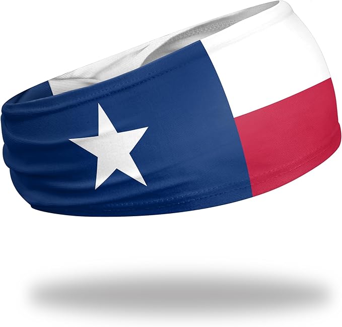 Suddora State Flag Tapered Headbands - Workout, Sports, Costume and State Pride