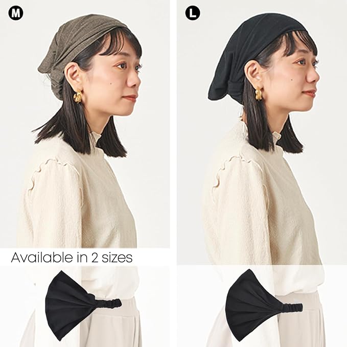 CHARM Organic Cotton Headband Pre-Tied Bandana - Mens Womens Hairband Chemo Head Bands