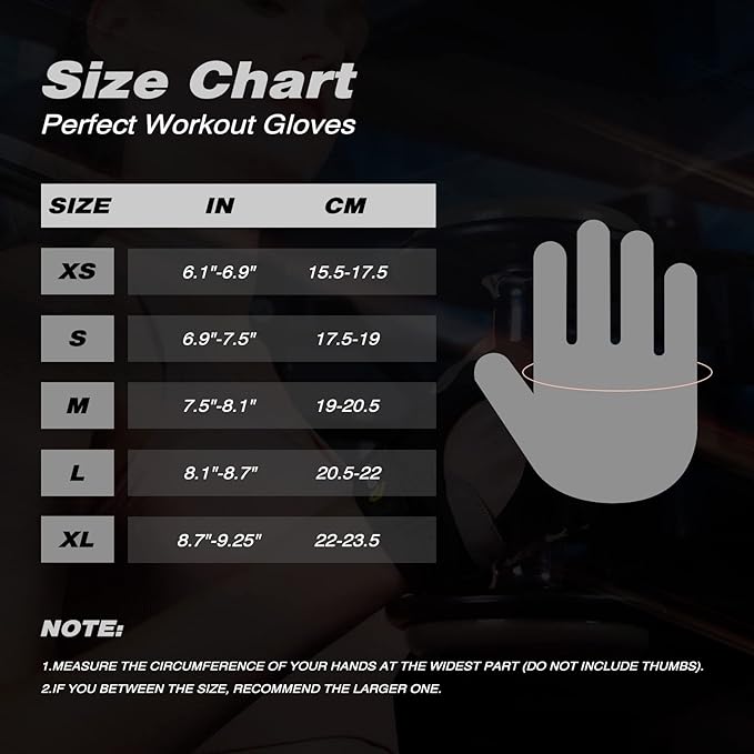 Workout Gloves for Women Men, Lightweight Weight Lifting Glove Breathable Fingerless Gym Gloves, Exercise, Fitness, Training, Cycling