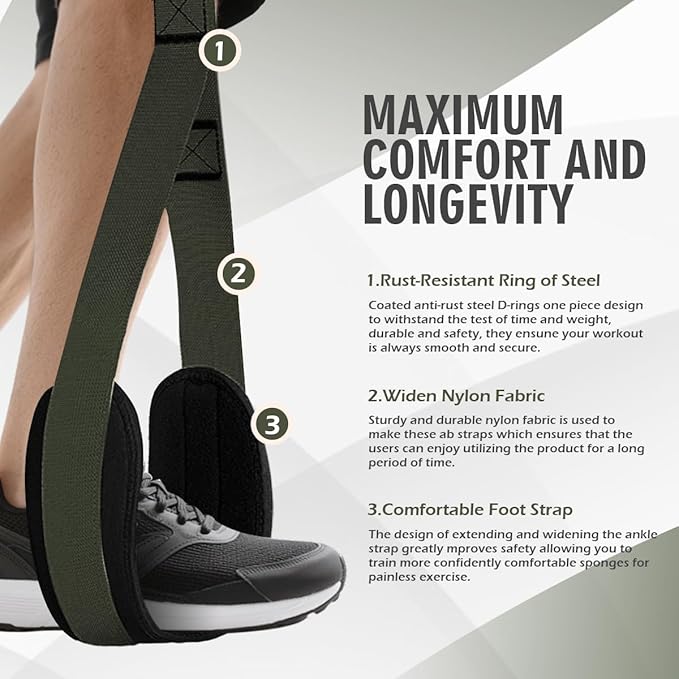 LEEKEY Resistance Bands, Exercise Bands with Handles,Pull Up Assist Bands - Bands for Working Out,Band for Men and Women Fitness Training, Physical Therapy,Home Workouts