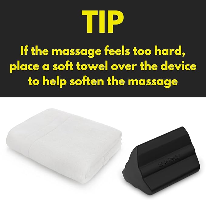 Piriformis Massage Roller with 3 Different Heads for Targeted Trigger Point Pressure, Relieve Pain and Tightness in The Low Back and Sciatica (Hard Density)