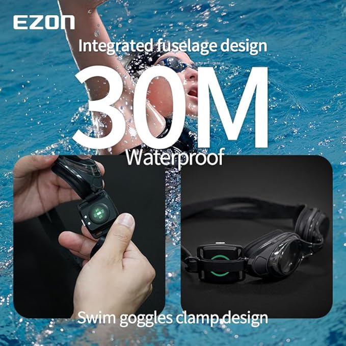 EZON Heart Rate Monitor C022Pro,Bluetooth& ANT+ Heart Rate Monitor Armband with HR Zone LED Indicator,Optical HRM Sensor for Running Cycling Gym,Compatible with Peloton/Wahoo/Polar/Strava