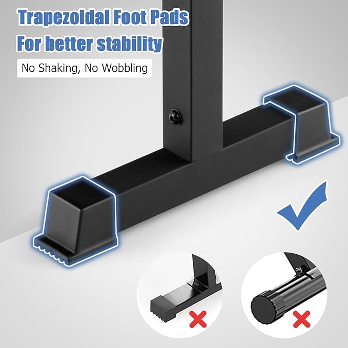 GYMAX Flat Weight Bench, 660lbs Easy Assembly Weight Bench Press with Thick Cushion & Anti-slip Foot Pads, Compact Strength Training Equipment for Home Gym Exercise