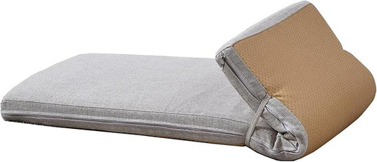 30 x 14 Inch Piano Bench cushons for Indoor Furniture with Ties Non Slip Kitchen Dining Room Bench seat Cushion for Show Storage, Window, Settee, Ottoman,Beige