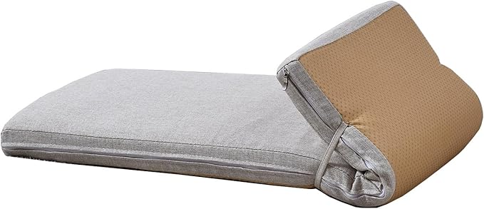 36 x 14 Inch Piano Bench cushons for Indoor Furniture with Ties Non Slip Kitchen Dining Room Bench seat Cushion for Show Storage, Window, Settee, Ottoman,Beige