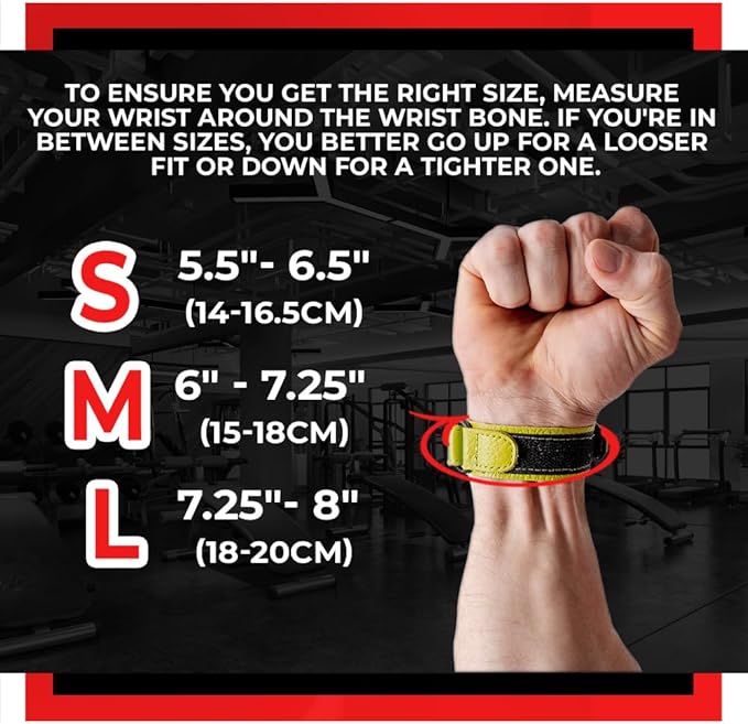 WARM BODY COLD MIND Leather Wrist Wraps for Weightlifting, Powerlifting, Gym – Heavy Duty Wrist Straps for Strength Training, for Men & Women