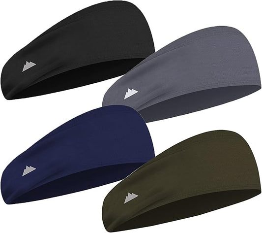 Tough Headwear Sport Headbands for Men - Workout Headbands for Women - Running Headband -Tennis Athletic Sweatband