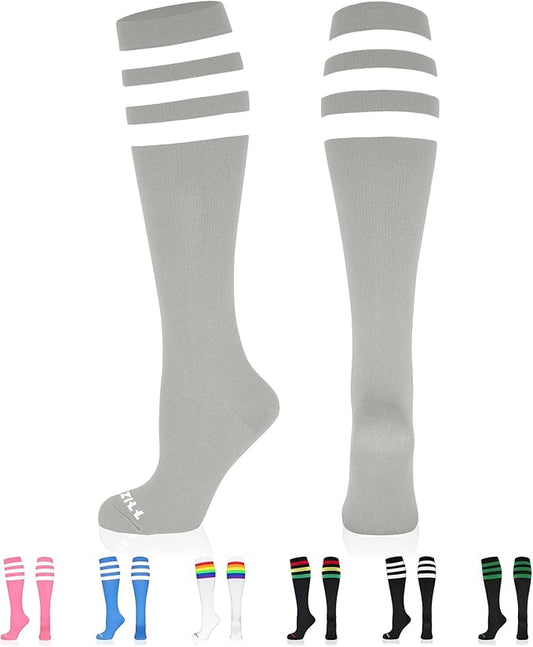 NEWZILL Medical Compression Socks for Women & Men Circulation 20-30 mmHg, Best Support for Running Athletic Cycling Nursing Travel Work and Fitness