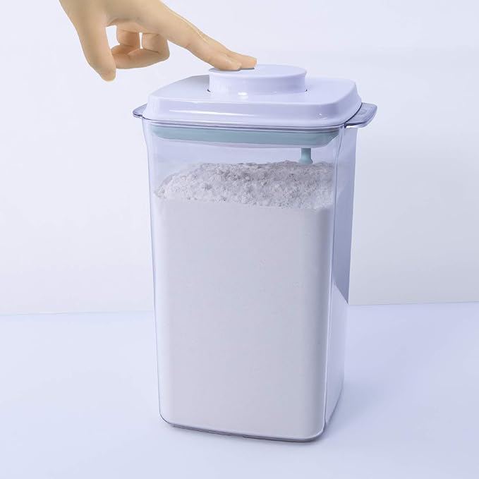 Bop Top | Airtight Meal Prep Containers with Lids | Food Storage Container Sets | Snack and Overnight Oats Fridge Organizer | Pantry and Kitchen Organization