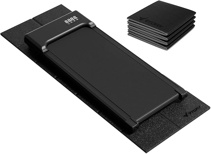 Walking Pad Mat β 68" x 24", 1/4" Thick Non-Slip Treadmill Mat for Carpet Floors & Hardwood, Shock Absorbing Exercise Mat & Under Treadmill Mat for Floor Protection in Home Gym