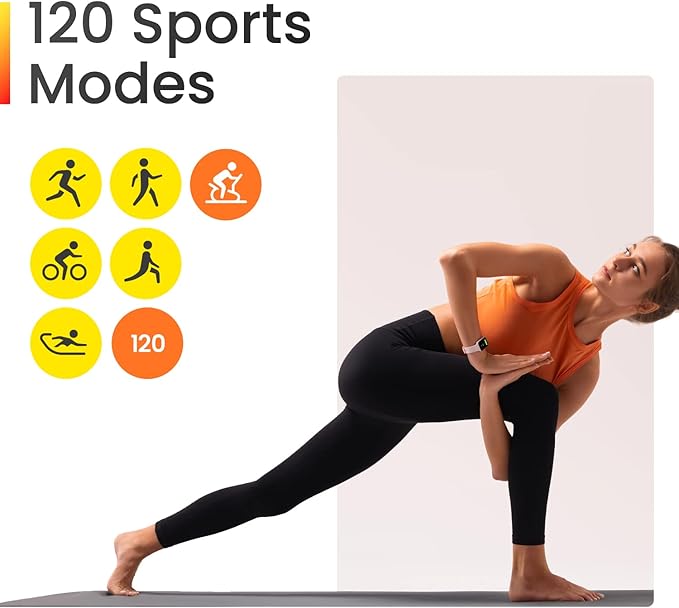 Amazfit Band 7 Fitness & Health Tracker for Women Men, 18-Day Battery Life, Alexa Built-in, 1.47”AMOLED Display, Heart Rate & SPO₂ Monitoring, 120 Sports Modes, 5 ATM Water Resistant, Black (Renewed)