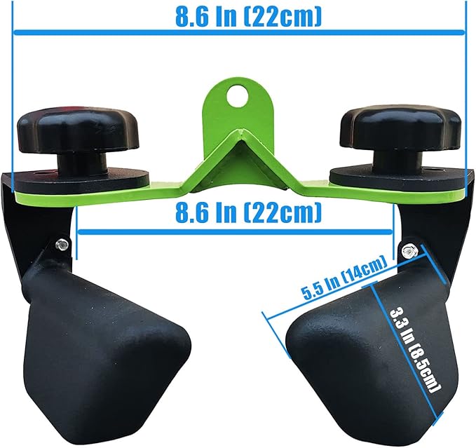 KORIKAHM Adjustable Lat Pull down Bar, Cable Machine Attachments for Gym, Home Gym Fitness T-bar Row Pulldown Attachments, Lat Pull Down Machine Wide Grip Neutral Grip Handle